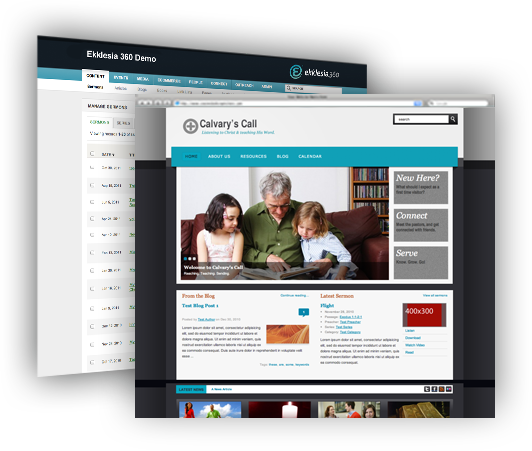 Ekklesia 360 Demo site